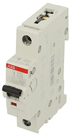 S201C32 | 2CDS251001R0324 | S201C32 | ABB MCB, 1 POLE, C TRIPPING, 32A, 6KA