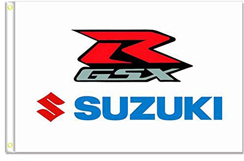 MCPACE Suzuki Les Drapeaux Flags 3x5ft-90x150cm 100% Polyester,Utilisé à l'intérieur et à l'extérieur