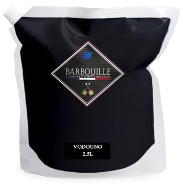 Peinture Noir Absolu Acrylique Vodounô - Aspect Velours - Peinture Mur, Plafond & Boiserie - Lessivable - Séchage En 30 min - COV A+ - Fabriquée En France - 2,5 L - BARBOUILLE