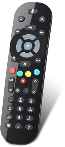 Gvirtue Remote Control for All Sky Q TV Box, Sky Q Mini Box and Sky Q Silver Box (Non-Touch, No Voice Control)