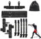 Sfeexun Bande de Resistance Boxe: Elastique Musculation Smartworkout pour MMA, Bande de Resistance Musculation Elastique Sport Bande Boxe Elastic Musculation, Noir 200lbs