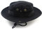 Anwangda Sombreros unisex tipo cubeta para exteriores, sombreros de pesca con ala grande, sombrero de camuflaje militar SUN UV Jungle para senderismo, camping, viajes, (negro)