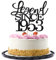 legend since 1953 cake topper 70th birthday happy birthday cake topper men and women cheer 70 years old handmade black glitter cake decoration