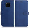 DENDICO Cover per Huawei Mate 20 PRO, Premium Portafoglio PU Custodia in PU Pelle, Flip Libro TPU Bumper Caso per Huawei Mate 20 PRO, Blu Navy