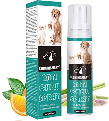 SEGMINISMART Anti-Katzen-Spray,Kratz Spray Katzen,Kratzschutz Katze,Kratzfestes Spray für Kratz & Knabberschutz Geeignet für Pflanzen,Möbel,Böden