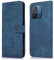 MIKULLE Lederhülle für Xiaomi Redmi 12C / Redmi 11A 4G (6.71) Hülle, Handyhülle PU Leder Wallet Kartenfach Standfunktion und Magnet Klapphülle Schutzhülle - Blau
