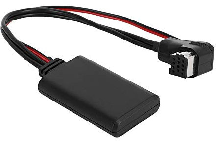 XTevu Bluetooth Wireless Car Audio Stereo Module - Adaptador IP-Bus AUX con Cable De 12 Pines, Módulo AUX Inalámbrico