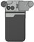 Kit d'objectif pour téléphone portable iPhone 14 Pro Max/14 Plus, étui de téléphone portable avec objectif macro 30X, objectif grand angle CPL 180° Fisheye 180° et téléobjectif 2X (3 en 1 pour iPhone
