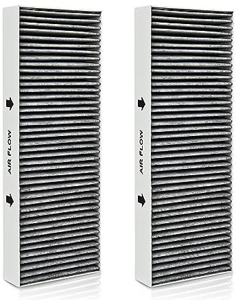 NRP - Filtro de carbón activo compatible con BORA Basic Cooktop BAKFS y GP4 (2 unidades)