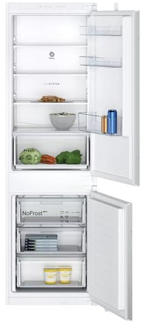 Balay - Frigorífico Combi Integrable, Puerta Deslizante, NoFrost, Cajón Fresh, 260 litros, 3KIE712F