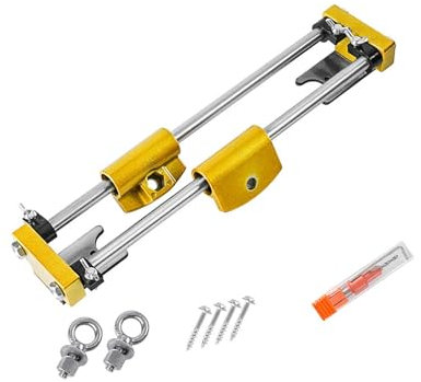 Baoblaze Wooden Door Lock Installation Kit Lock Mortiser with Drill Bit Mortise Jig Mortising Machine for Angle Grinder Easily Install