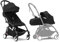 Passeggino Stokke YOYO3 con Newborn Pack - Include telaio, YOYO 6+ Color Pack, e 0+ Newborn Pack Nero