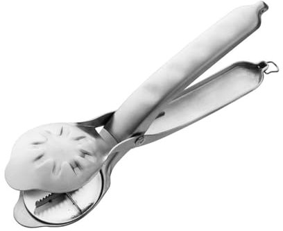 ONDIAN Abridor de Castañas Pinza de Placa antiescaldado for Cocina, Galleta de nueces, Pinza con Forma de castaña, Herramientas de Cocina