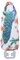 AYKANING Ironing Board Covers,Iron Board Covers Flamingo Flowers Printd Canvas Ironing Board Replacement Cover Washable Non Slip Heat Insulation Ironing Board Cover Blanket Pad (Color : 3)