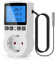 Enchufes del Controlador de Temperatura Pantalla retroiluminada 230V Enchufe del termostato Digital con Control de Temperatura del Sensor