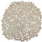 Piastrelle per mosaico irregolari in ceramica, 500 g, 0,5-2 cm, piccole pietre per mosaico fai da te, artigianato, hobby, arte, decorazione da parete della casa (grigio chiaro)