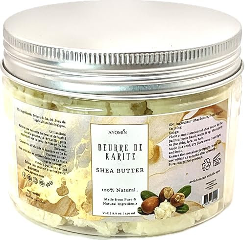 Beurre de Karité 250g - 100% Pur et Naturel
