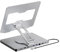 divuukyi 10 In 1 Laptop Docking Station With 360 Degree Rotating Base Stand For Efficient Office Use And Device Connection Holder