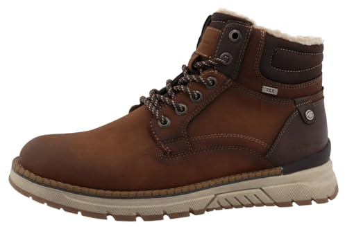 Tom Tailor Herren 8480020004 Stiefelette, Rust, 42 EU
