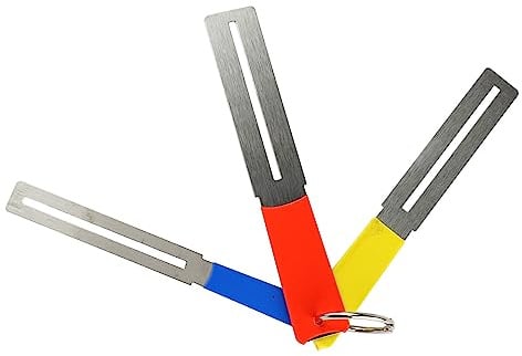 TOPINCN Metal 3PCS -Gitarren -Gräuel -Gründungsschutz, Premium -Wear -Resistant Gitarre Fingerboard Fet Guard Set, Universelle Größe, Leicht zu Tragen und Lagern
