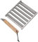 Heidouse Hot Dog Roller für 5 polierte Edelstahl -Hotdog -Rollengrill mit Handwerkzeug zum Schneiden und Ziehen beim BBQ, Picknick