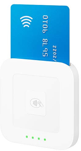 Square Card Reader - Payment terminal for accepting Contactless, Chip & PIN, Debit Cards, Credit Cards, Apple Pay, and Google Pay - UK Version