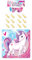 Pin The Horn on the Unicorn Party Spiel Mädchen Kinder Feen Zubehör Geburtstag