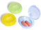 Tablettenbox Pillendose Klein Für Unterwegs 3 Stück, Opret Tragbar Pillenbox Klein Tablettendose für Vitamine, Fischöl und Tablets(Gelb Grün Blau)
