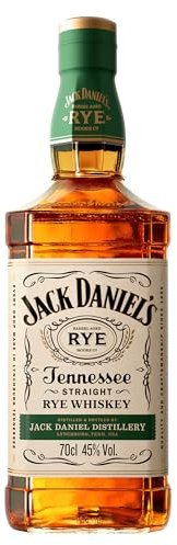 Jack Daniel's Tennessee Rye Whiskey, 70cl