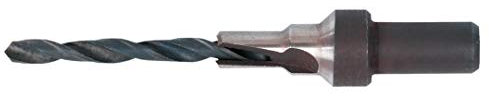 VERTO Bestätigungsbohrer Ø 5/7 mm, Holzbohrer 60/90 mm lang, Zylinderschaft, Möbelbohrer, Kleiderbügel dreistufige Bohrerausführung