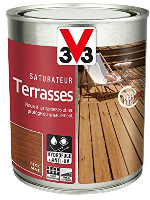 V33 Saturateur terrasses classique Teck 1 L