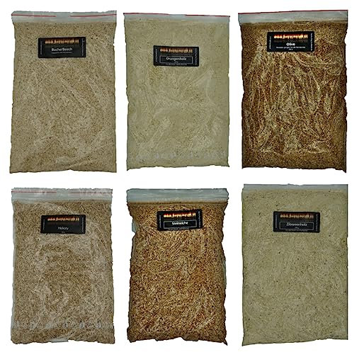 Medi Mix - Farina per affumicatura di faggio, mix mediterraneo, faggio, farina affumicata e arancio