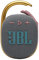 JBL Clip 4 - Portable Mini Bluetooth Speaker, big audio and punchy bass, integrated carabiner, IP67 waterproof and dustproof, 10 hours of playtime, speaker for home, outdoor and travel (Grey)