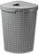 Plast Team Seoul Panier à linge d’angle Gris 62 l