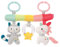 Fehn Activity-Trapez Aiko & Yuki - Baby Spieltrapez für Kinderwagen, Babybett & Babyschale - Stoff-Lernspielzeug zur Förderung des Greifsinns und der Motorik - Für Babys und Kinder ab 0+ Monaten
