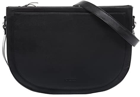 FEYNSINN Berlin Schultertasche Svea aus Premium Leder I Handtasche für Damen I Umhängetasche schwarz handgefertigt