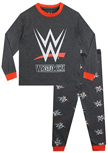 WWE Pigiama Ragazzi Grigio 4-5 Anni