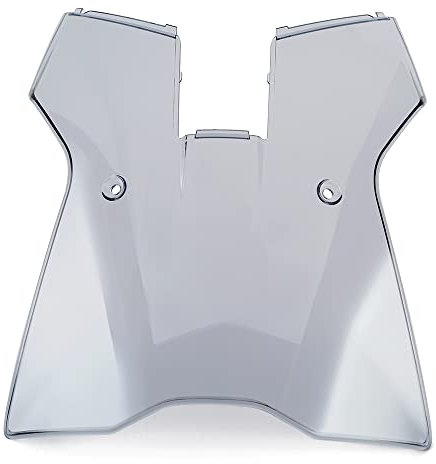 TPARIS Motocicleta Parabrisas Delantero para KTM 790 Adventure ADV 2019-2023 Deflector Viento Viento Protector de Pantalla Parasol Visera Aire Alerón Carenado,Transparent Grey