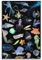 klouds Unterwasser-Poster mit Tiermotiven, dekoratives Gemälde, Leinwand, Schlafzimmer, Kunst, Wohnzimmer, Dekoration, modern, ästhetisches Poster, 20 x 30 cm, ungerahmt