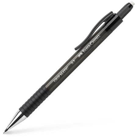 Faber-Castell 137799 - Porte-mine Grip Matic - Noir - 0,7 mm