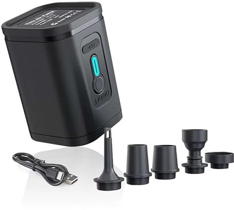 Cikiki Vacpack, zaino espandibile da 60 litri con compressione sottovuoto, resistente all'acqua, antifurto, zaino sottovuoto da viaggio (senza pompe gonfiabili)