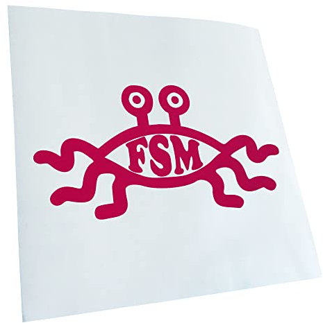 Kiwistar - Autoaufkleber - matt Pink - 60x30cm FSM - Heckscheibe Auto Aufkleber wetterfest für Kfz LKW Mofa Truck - Sticker außen selbstklebend Tuning Zubehör für Fenster Fahrzeug Scheibe