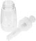 BESTonZON spruhflasche haarfasern shampoo flasche Trockenpulverspender Puderapplikator Haarfaserbehälter Glitzer-Sprühflaschen Gesichtssprühflasche das Haustier Transparent