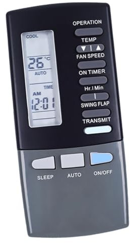 Warmhm 1 pezzo Telecomando per Condizionatori Compatibile con Mitsubishi Resistente e Monitoraggio per Climatizzatori Casuale Colore Casuale