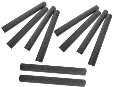 Uonlytech 10pièces Manchons Isolants Mousse Pour Tuyaux Eau Tubes De Protection Les Basses Températures Gaine Isolante Pour Radiateurs Et Évacuations Noir
