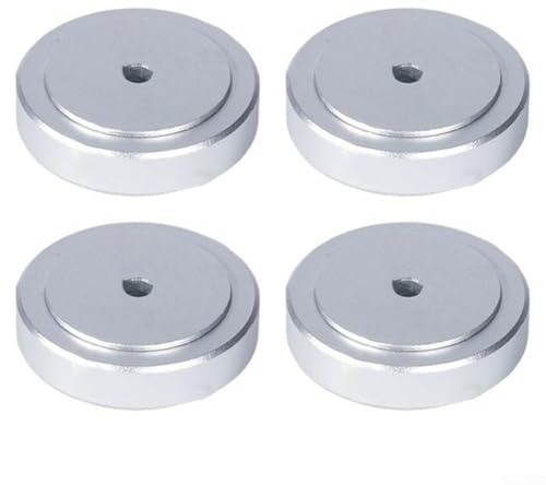 Audio-Stoßdämpferfüße, 4-teiliges Schallschutz-Set für Lautsprecher und Subwoofer, Verbesserung der akustischen Leistung (20 x 8 mm)