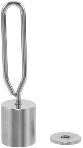Toyvian Edelstahl 180g Drehspieß Gegengewicht Grillspieß Ausgleichsblock Passend für Grillöfen und Drehspießgeräte Außenbereich