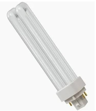 26W 4 Pin CFL Lamp 840 Cool White 4000K GX24q-3 Compact Fluorescent Bulb Energy Saving Replacement - PK of 10