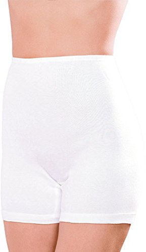 Chums Ladies Pack Of 3 Cotton Panties White 24-26