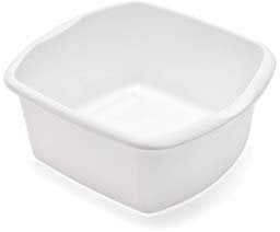 Addis 518084 - Cuenco Rectangular pequeño, Color Blanco, 8 L